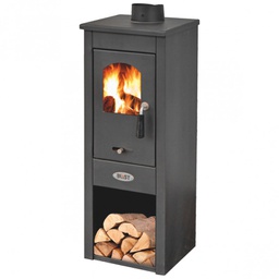 [CAP43579] Stufa a Legna Mod. Lux Lm cm 36 x 33 x 93 h