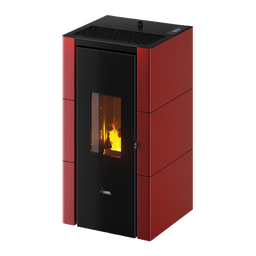 [2002085] Stufa a pellet Cristal 7 Potenza 7KW