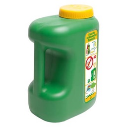 [2002603] Tanica Per Recupero Olio Alimentare Plastica Lt. 5 Cm. 9 X 13 X 27