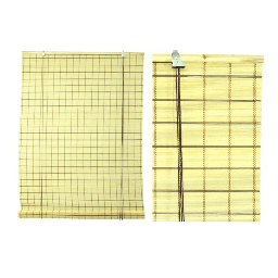 [2008991] Tapparella midollino riga noce cm100xh300x12 