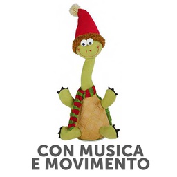 [V9149210000] Tartaruga collo lungo musicale nbz-0041cm. 19 x 18 h 35,5