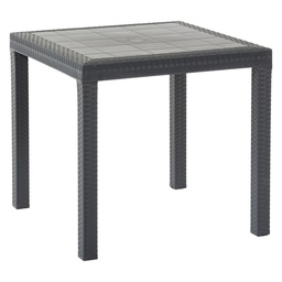 [DFL6129542] Tavolo In Polipropilene 'Dallas' Bianco