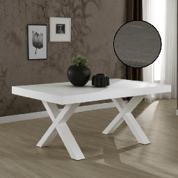 [EFFEZ58384] Tavolo allungabile Gondar 180x100 rovere grafite EFFEZ