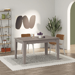 [EFFEZ97902] Tavolo allungabile Tolmen light mocha tortora 140x80 cm EFFEZ
