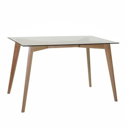 [V7501250000] Tavolo legno rettangolare 120x80x74h cm