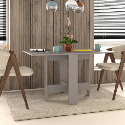 [EFFEZ99257] Tavolo pieghevole salvaspazio Artemio light mocha EFFEZ