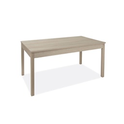 [A10067] Tavolo pranzo allungabile interamente legno nobilitato cm 90x160-200 Olmo
