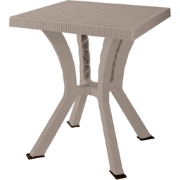 [2001906] Tavolo rigoletto elite rattan tortora