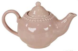 [V9155150000] Teiera rosa nicole pl-0172 Ø cm. 14,5 x24,5 h 15