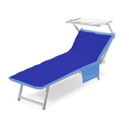 [Z012239] Telo Mare Lettino Tu C/Cuscino Com