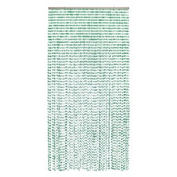 [DFL804810] Tenda A Perline Cm.100 X H.220