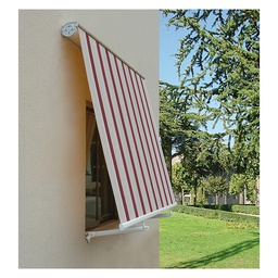 [DFL8048624] Tenda Da Sole A Caduta Cm.400 X H.300 - Bordeaux/Crema