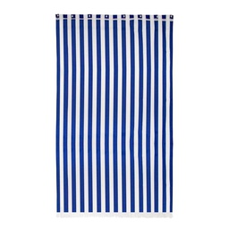 [1940025] Tenda da sole per balcone strisce blu e bianco 140 x 300 centimetri