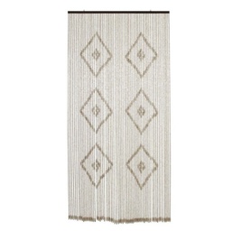[1940022] Tenda zanzariera naturale legno per interno ed esterno 120 x 240 cm