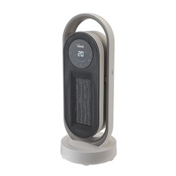 [2012669] Termoventilatore PTC a Colonna 3D Elettronico - Potenza Regolabile, Oscillazione Automatica, Telecomando - 203x530x203 mm