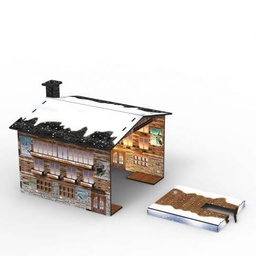 [1997548] Tettoia cabina funivia Sky Lift con luci LED