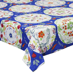 [20003608] Tovaglia 140x180 cm in cotone blu