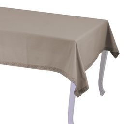 [V7910200000] Tovaglia amelie tortora rettangolare cm140x240