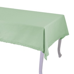 [V7910280000] Tovaglia amelie verde acqua rettangolare cm140x240