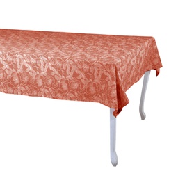 [V7911870000] Tovaglia tessuto wild rose rosso mattone cm140x180