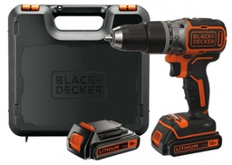 [CAP94420] Trapano Black &amp; Decker Brushless 18VP con 2 Batterie