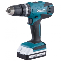 [CAP91070] Trapano con Batteria Makita 18 Vp 1,5 ah-LI HP457DWE