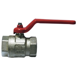[DFLEX-354-101R-11] Valvola a sfera con leva rossa 2&quot;1/2 (DN 65) 18 bar/261 psi