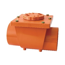 [DFLEX-362-VA-125] Valvola antiriflusso PVC rossa 125