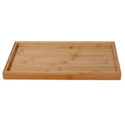 [V5036120000] Vassoio bambù naturale rettangolare cm 35x20h2
