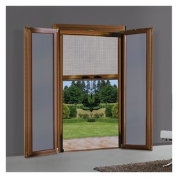 [DFL3143625] Zanzariera A Rullo Verticale Per Porta/Finestra Cm 140 X 250 - Bronzo