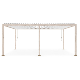 [20042137] Pergola Ocean 3.6X6 Rustic-Bianco Iperbriko