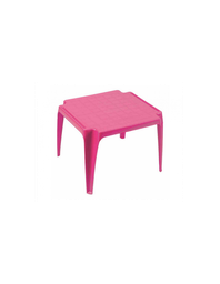 [1957907] Tavolino da gioco in plastica fuxia per bambini - 55x50x44cm