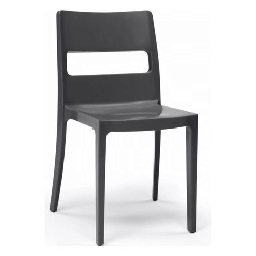 [1958318] Sedia Sai Antracite Tecnopolimero 480x820x510 mm