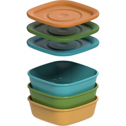 [2010497] Set di 3 contenitori multicolor 0,74 lt