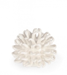 [B0130067] 2x Decorazione riccio di mare D.15x13h ceramica