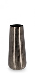 [B0184299] 2x Vaso chisel antracite D.14x34h in metallo