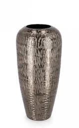 [B0184257] Vaso antracite D.19x39,5h in metallo