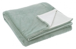 [B0463406] 2x Plaid silky verde salvia 180x150