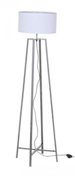[B0826433] Piantana grigia anticato D.40x156h cm
