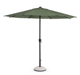 [B0795764] Ombrellone antracite-olive D.300x240 h