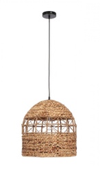 [B0827962] Lampadario in fibre naturali D.45.5x50h