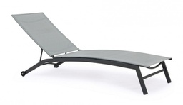 [B0662571] Lettino c-ruote antracite 63x195x91