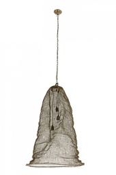 [B0826382] Lampadario in ottone 70x70x90h