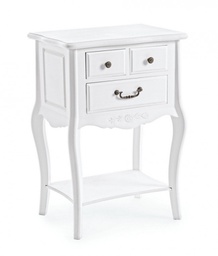 [B0744405] Mobiletto 50x35x72 in legno Daisy