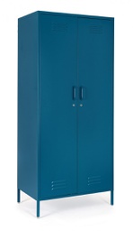 [B0746909] Armadio 50x80x185 in acciaio blu