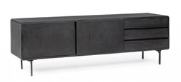 [B0747108] Mobile porta TV 160x40x50 in legno nero