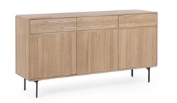 [B0747109] Credenza in legno 160x40x85.5 cm