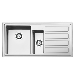 [FZ101543] Lavello 100x50 cm con gocciolatoio