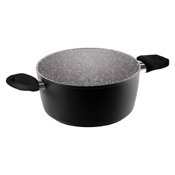 [DFL7938272]  Casseruola Con Manici Black Pearl Induction Diam. Cm. 20 - 2 Manici Aeternum