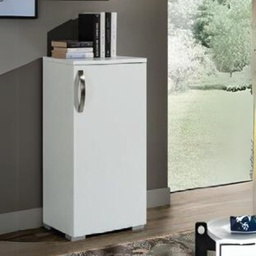 [FZ101703] Mobile multiuso larice bianco 43x83x36 cm